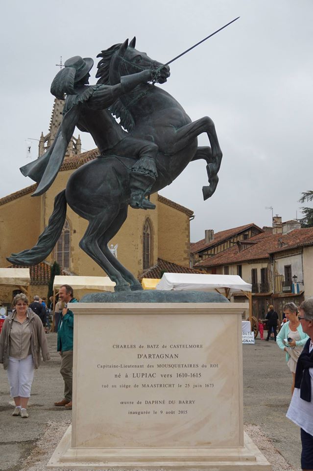 Lancement de la route d'Artagnan 082015